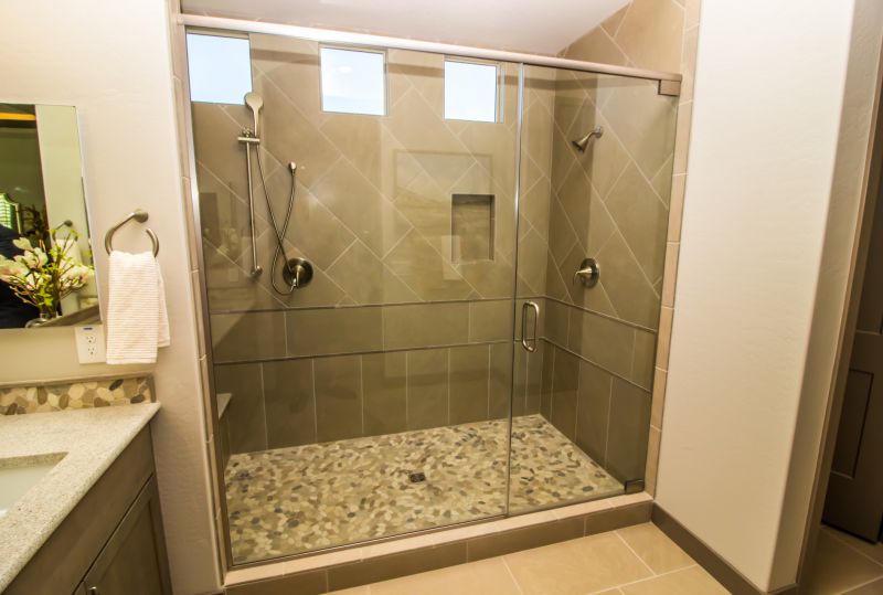 Contemporary Glass Shower Enclosure